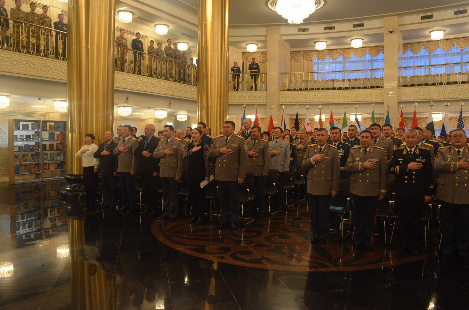 Independence Day festive event held at National University of Defense