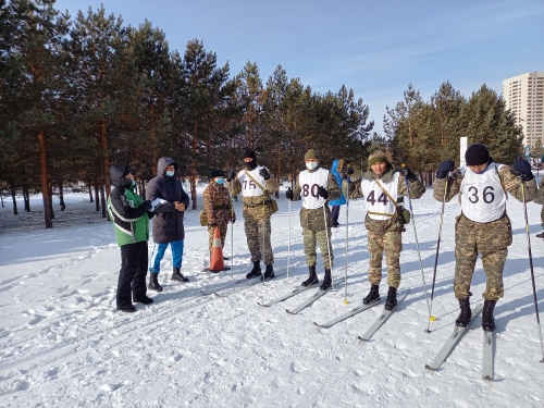 Победители лыжной эстафеты