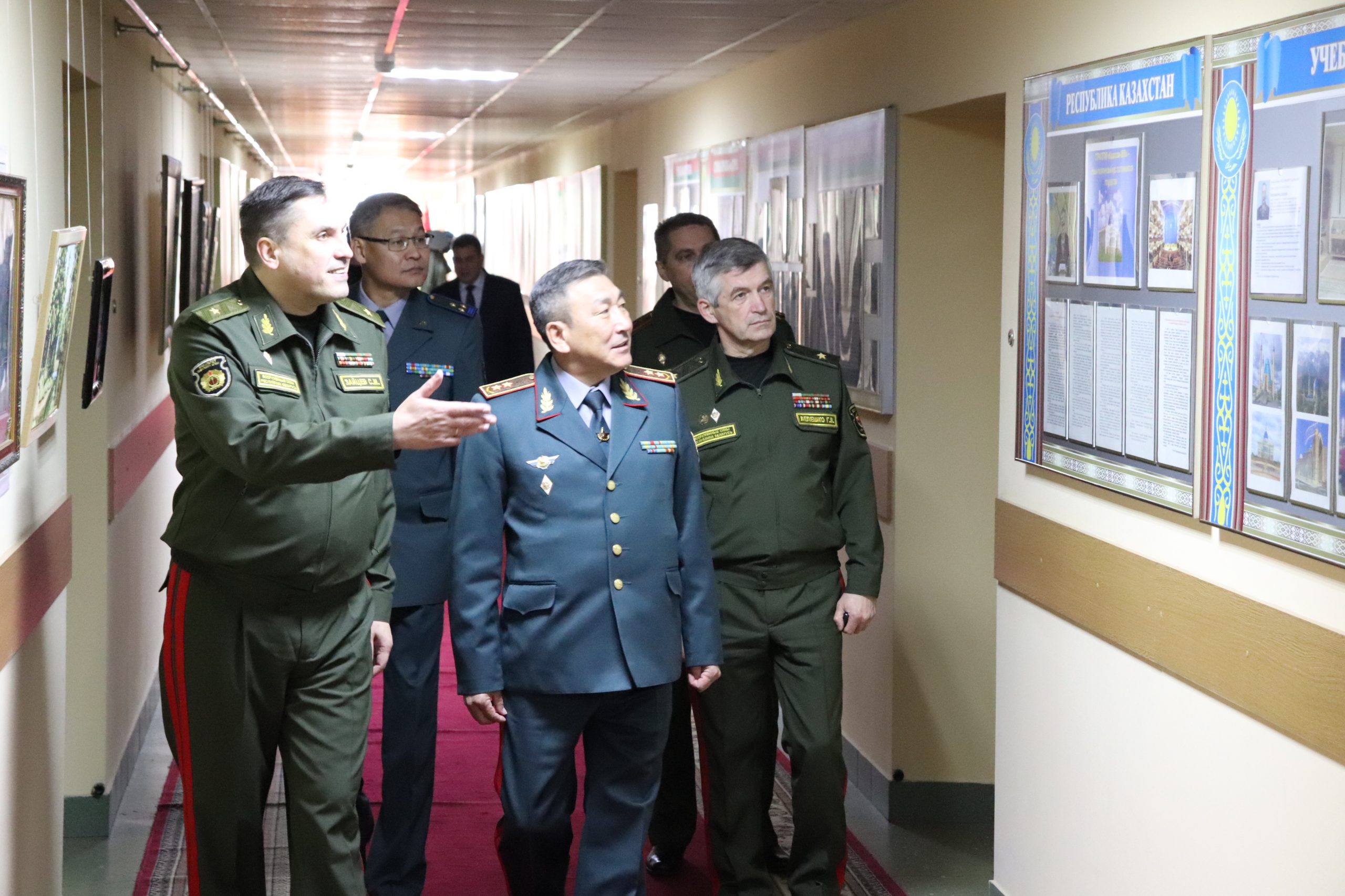 Делегация Национального университета обороны Казахстана посетила Военную академию Беларуси