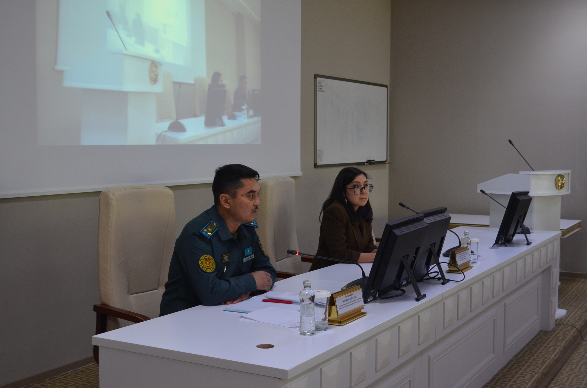 В Национальном университете обороны обсуждены основные направления Послания Президента народу Казахстана.