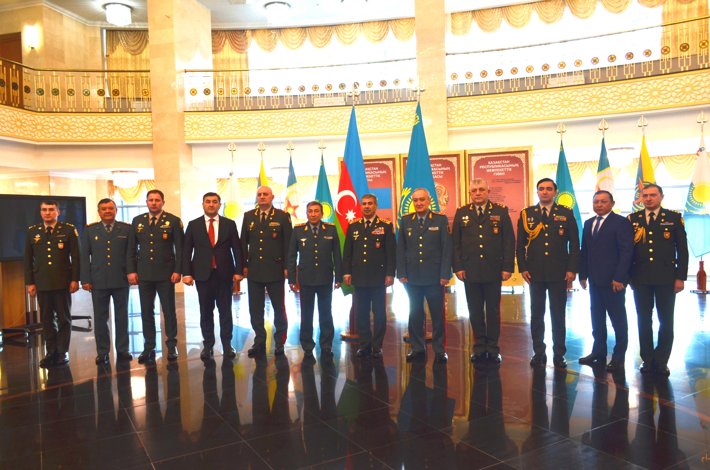 Әзірбайжан делегациясының келуі