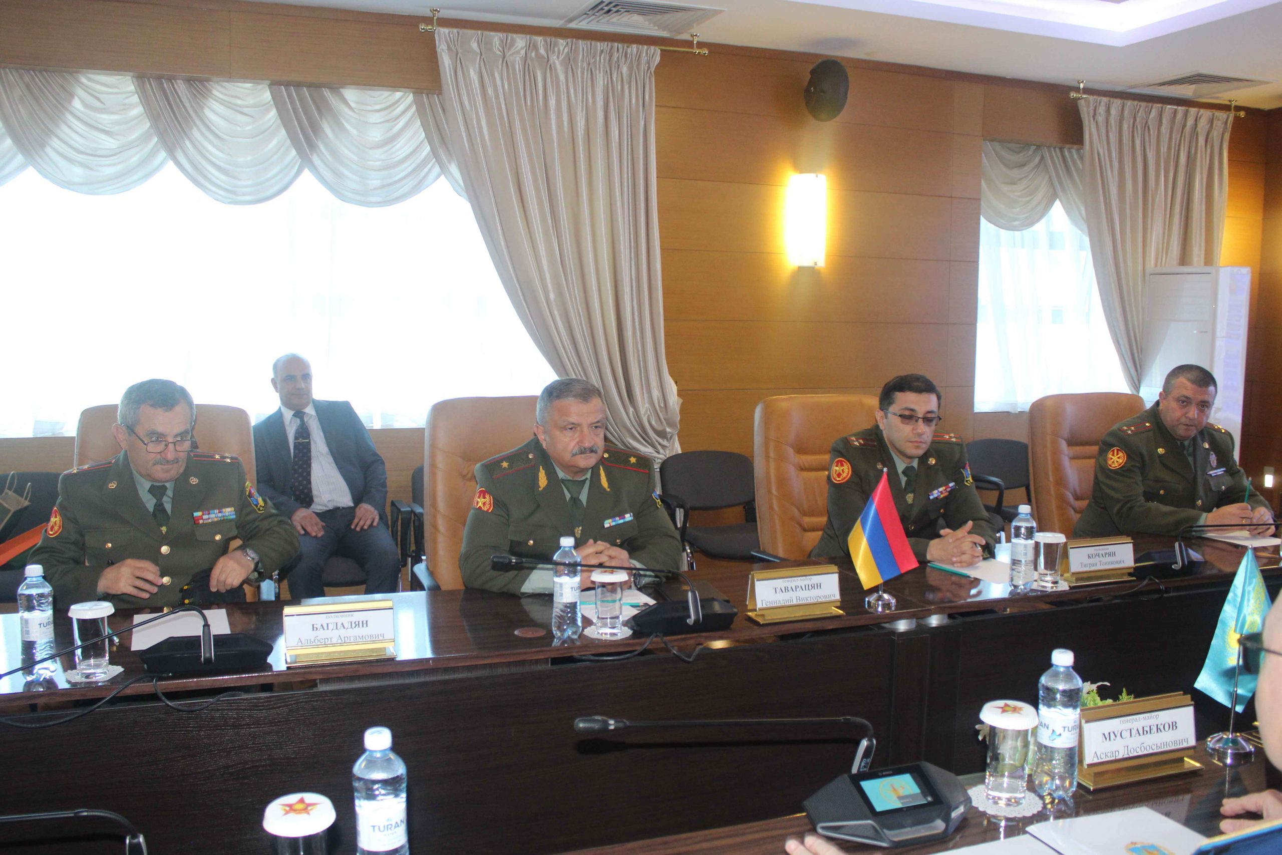 Визит начальника Национального оборонно-исследовательского университета Республики  Армения