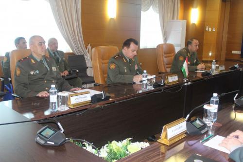 Визит министра обороны Республики Таджикистан