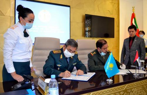 Языковые курсы для военнослужащих ОАЭ в Казахстане